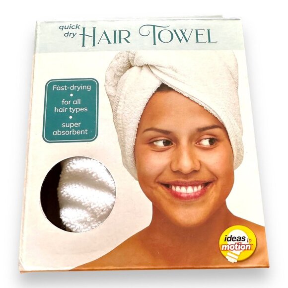Hair Drying Towel Wrap Turban Head Bath Hats Cap Quick Dry Twist Hat Headwrap - Picture 1 of 7